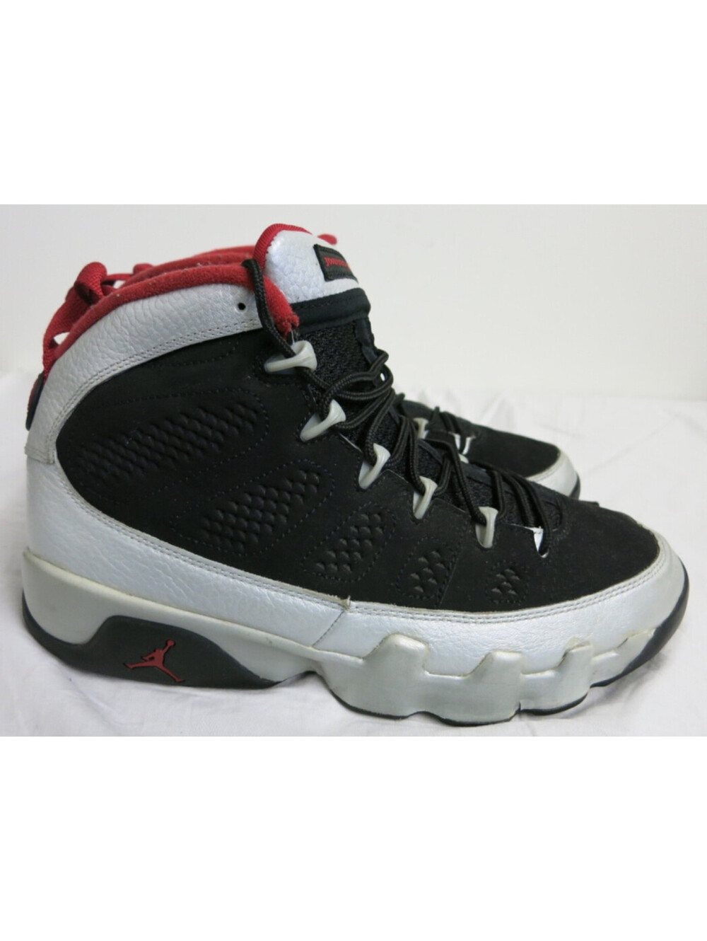 Air Jordan 9 Retro Johnny Kilroy Black/Gray/Red 302370-012 2012 Men sz 9